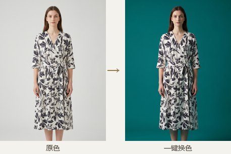 一张成片,换出整排色号 — ACTOGEN 服装AI摄影